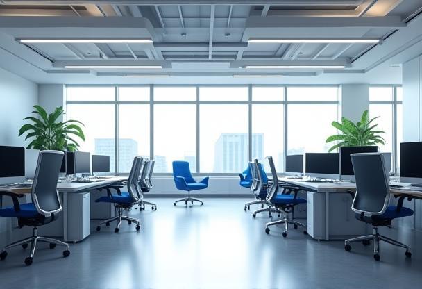 Modern office environment at Estudio Digital Sur